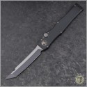 (#HG-0111) Microtech Halo III Black Plain - Front