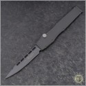 (#HG-0112) Microtech Halo II Black Plain - Front