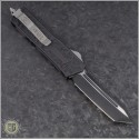 (#HG-0114) Microtech QD Scarab T/E Black Plain - Back
