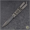 (#HG-0115) Microtech Tachyon Black Plain - Front