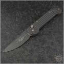 (#HG-0125) Microtech LUDT Black Plain - Front