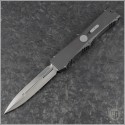(#HG-0139) Microtech Nemesis D/E Hand Rubbed Satin - Front