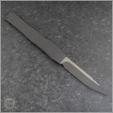 (#HG-0144) Microtech CFO II S/E 2-Tone Black Plain - Back