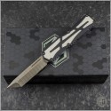(#HTK-COLO-004) Heretic Knives Custom Colossus Damascus T/E - Front