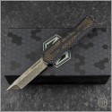 (#HTK-COLO-005) Heretic Knives Custom Colossus Damascus T/E - Front