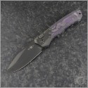 (#HTK-H000-6A-PUCF) Heretic Knives Purple Camo Wraith Auto DLC - Front