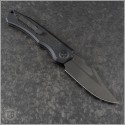 (#HTK-H002-6A-T) Heretic Knives Wraith V4 Tactical Bowie - Back