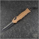 (#HTK-H007-10A-CU) Heretic Knives Copper Hydra S/E Black 2-Tone - Front