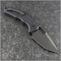 (#HTK-H011-6A-T) Heretic Knives Medusa Tanto DLC Tactical - Back