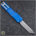 (#HTK-H015-2A-BL) Heretic Knives Cleric OTF Tanto Stonewash w/ BlueHandle - Back