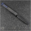 (#HTK-H019-6A-CFBLU) Heretic Knives Carbon Fiber Cleric II DLC Plain T/E - Back