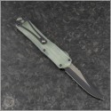 (#HTK-H022B-10A-JADE) Heretic Knives Jade Green Manticore S Bowie Two-Tone Black - Back