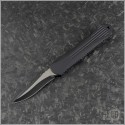 (#HTK-H025-10A) Heretic Knives Manticore-S Recurve Black Plain - Front