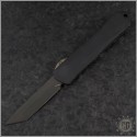 (#HTK-H027-6A-BLKCF) Heretic Knives Manticore-E Black CF Tanto - Front