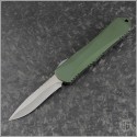 (#HTK-H029-2A-GRN) Heretic Knives Green Manticore-E D/E Stonewash - Front