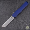 (#HTK-H031-2A-BRKBL) Heretic Knives Breakthrough Blue Manticore-X T/E Stonewash - Front