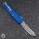 (#HTK-H031-2A-Blueb) Heretic Knives Blue Manticore-X T/E Stonewash Blemish - Back