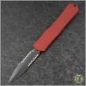 (#HTK-H032-6B-Red) Heretic Knives Red Manticore-X D/E DLC Part Serr - Front