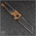 (#HTK-H034-6A-Cu) Heretic Knives Copper Auto Butcher BlackPlain - Back