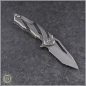 (#HTK-H036-2A-Ti) Heretic Knives Tenshi Prototype Tumbled Ti - Back