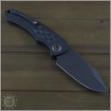 (#HTK-H048A-8A) Heretic Knives Pariah Auto Battleworn Black Plain - Back