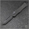 (#HTK-H406-6A-CFFTI) Heretic Knives Carbon Fiber Hydra V4 T/E DLC  - Front