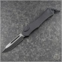 (#HTK-H407-10A-T) Heretic Knives Hydra Black 2-Tone - Front
