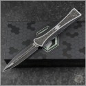 (#HTK-MXC-001) Heretic Knives Custom Manticore-X Fat Carbon Inlays - Front