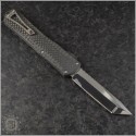 (#HTK-MXC-CF) Heretic Knives Custom Manticore-X Full CF Mirror Polished Tanto - Back