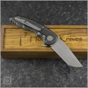 (#JH-A8-01) Jake Hoback Knives A8 Slimline Stonewash - Back
