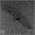 (#JH-Husky-BK) Jake Hoback Knives Husky Black Plain - Back