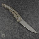 (#JH-Sliver-BR) Jake Hoback Knives Sliver Stonewash - Back