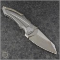 (#JH-Sumo-BR) Jake Hoback Knives Bronze Sumo Satin Plain - Back