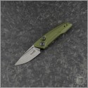 (#KER-7250OLSW) Kershaw Launch 9 OD Green Stonewash - Front