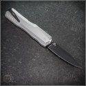 (#KS-9000RAWBLK) Kershaw Raw Aluminum Livewire S/E Black Plain - Back