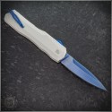 (#KS-9000WBLU) Kershaw White Livewire S/E Blue Plain - Back