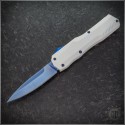 (#KS-9000WBLU) Kershaw White Livewire S/E Blue Plain - Front
