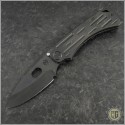 (#MKT-COLO-BK) Medford Knife & Tool - The Colonial Ti - PVD Plain Blade, PVD Handle - Blackout - Front