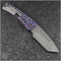 (#MKT-MARH-002) Medford Knife Marauder-H T/E Tumbled - Back