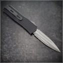 (#MKT-MERC1-007) Medford Knife & Tool Merc-1 OTF D/E Blade Tumbled - Back