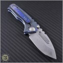 (#MKT-MICP-001) Medford Knife & Tool Micro Praetorian T Drop Point (Tumbled) - Back