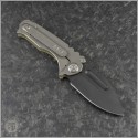 (#MKT-MPrag-006) Medford Knife & Tool Micro Praetorian G Drop Point (Matte Black Oxide) - Back