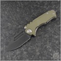 (#MKT-MPrag-006) Medford Knife & Tool Micro Praetorian G Drop Point (Matte Black Oxide) - Front