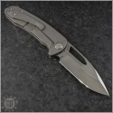 (#MKT-ONBELAY-003) Medford Knife & Tool - On Belay Ti Handle - Satin Blade - Back