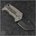 (#MKT-PANZ-004) Medford Knife & Tool Panzer - Black PVD - Back