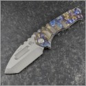 (#MKT-PRAET-TI-008) Medford Knife & Tool Praetorian Ti T/E Sculpted Handle - Front