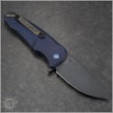 (#MKT-SC-006) Medford Knife & Tool Smooth Criminal Black Plain - Back