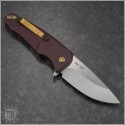 (#MKT-SC-007) Medford Knife & Tool Smooth Criminal Black Plain - Back