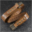 (#MT-APIS-DISBR) Microtech Apis Belt Distressed Brown - Front