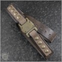 (#MT-APIS-DISDBR) Microtech Apis Belt Distressed Dark Brown - Back